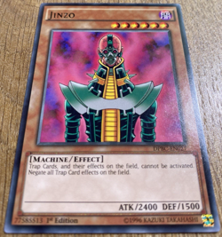 Jinzo | DPBC-EN027 | Rare | 1st Edition | YuGiOh Card | Mint Condition - Image 3