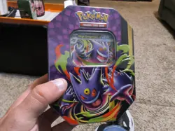 2 Pokemon TCG Mega Moonlit ex Tin Bundle Clefable & Gengar Sealed New - Image 1