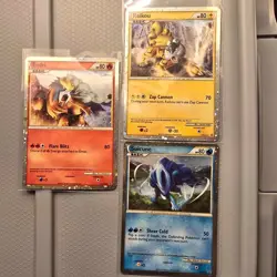Pokemon TCG Entei, Raikou, Suicune, Shiny HGSS Promos Card Set LP-MP - Image 1