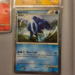 Pokemon TCG Entei, Raikou, Suicune, Shiny HGSS Promos Card Set LP-MP - Image 2