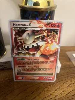 Heatran LV.X 97/100 Stormfront Holo Pokemon 2008 - Image 1