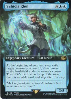MTG: Final Fantasy: Foil Extended Art Y'shtola Rhul: Lightly Played Condition - Image 1