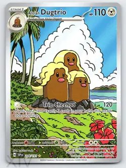 Alolan Dugtrio 208/191 Pokemon Surging Sparks Illustration Rare - Image 1
