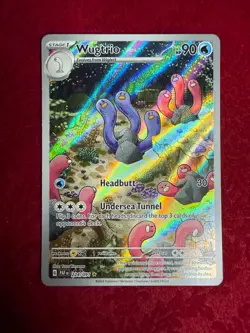 Pokemon TCG Wugtrio Full Art 224/091, Paldean Fates (NM) - Image 1