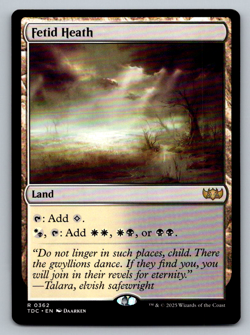 Fetid Heath R 0362 Tarkir: Dragonstorm Regular - Image 1