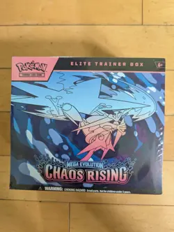 Chaos Rising ETB Factory Sealed - Pokemon TCG Free Ship Very Small Flaw On Box - Image 1