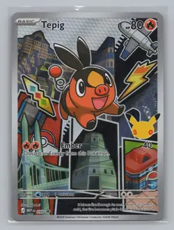 Tepig - 050 ME: Mega Evolution Promo NM Pokemon TCG Promo - Image 1