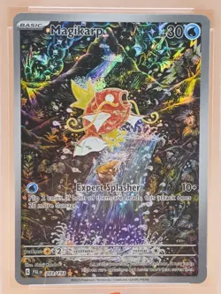 2023 POKEMON PAL EN-PALDEA EVOLVED #203 MAGIKARP PSA MINT 9 ILLUSTRATION RARE - Image 2