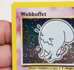 POKEMON TCG WOBBUFFET 16/75 ☆ HOLO RARE NEO DISCOVERY UNLIMITED SET LP - Image 3