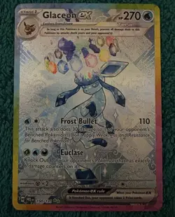 Glaceon ex Prismatic Evolutions SIR 150/131 Pokemon - Image 1