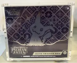 Pokemon TCG Paldean Fates ETB BRAND NEW SEALED + Magnetic acrylic case - Image 1