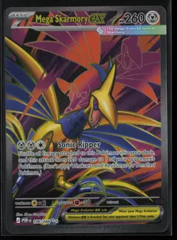 Mega Skarmory ex 106/088 Pokemon Perfect Order Ultra Rare Near Mint - Image 1