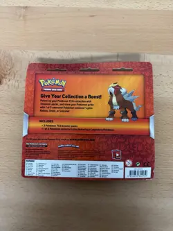 Pokemon Legendary Beasts Sealed Blister Pack Pin Set Raikou Entei Suicune Johto - Image 3