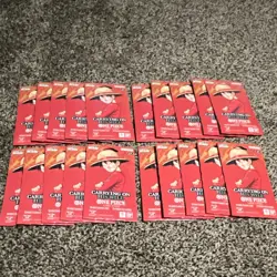 One Piece Carrying On His Will op-13 Sleeved Booster Packs Lot of 20 - Image 1