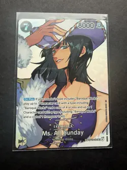 One Piece Card Game Ms. All Sunday SP The Time of Battle OP16 - Image 1