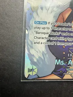 One Piece Card Game Ms. All Sunday SP The Time of Battle OP16 - Image 5