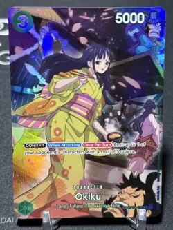 OKIKU - One Piece TCG OP01-035 - SP Special Rare R - 500 Years in the Future - Image 1
