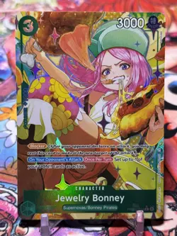 JEWELRY BONNEY - One Piece PRB02-004 - AA Alt Art Rare R - Premium Booster Vol 2 - Image 3