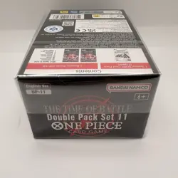 One Piece OP-16 The Time Of Battle Double Pack Set Vol 11 Lot Of 2 SEALED - Image 5