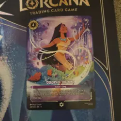 2026 DISNEY LORCANA EN 11-WINTERSPELL ENCHANTED #228 COLORS OF THE WIND - Image 1