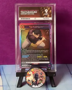 ACE 9 Union Arena Jujutsu Kaisen JJK Toji Fushiguro Graded Card - Image 3