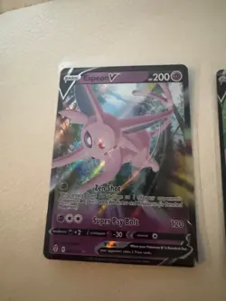 Pokemon Cards Set of 2 Espeon V Holo SWSH Promo 201 & 64/203 - Image 2