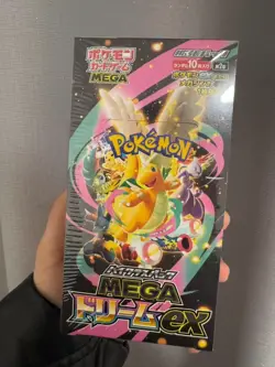 Pokemon TCG Game Card MEGA Dream ex M2a Booster Box W&Shrink PSL Japanese Sealed - Image 1