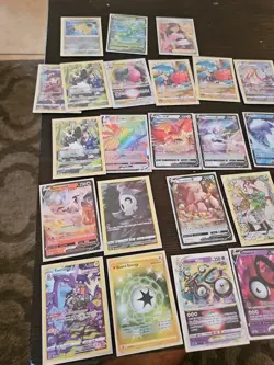 Pokemon Card Lot 40 V CARDS AND REGULAR CHECK PICTURES - Image 2