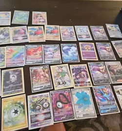 Pokemon Card Lot 40 V CARDS AND REGULAR CHECK PICTURES - Image 3