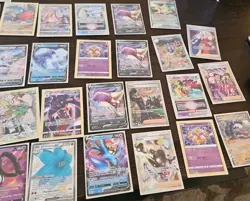 Pokemon Card Lot 40 V CARDS AND REGULAR CHECK PICTURES - Image 4