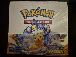 Pokemon TCG Scarlet & Violet Surging Sparks Booster Box Sealed - Image 1