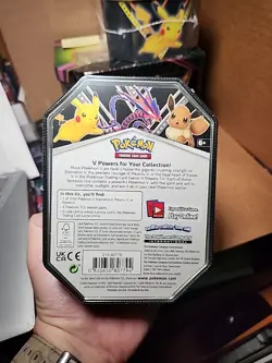Pokemon TCG Pikachu V Powers Tin NEW FACTORY SEALED English - Image 3