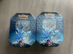 Pokemon Hidden Fates Gyarados GX Tin Lot of 2 - Factory Sealed 820650804816 - Image 1