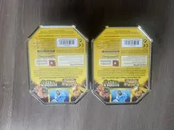 Pokemon Hidden Fates Gyarados GX Tin Lot of 2 - Factory Sealed 820650804816 - Image 2