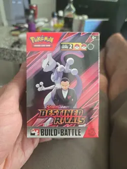 Pokemon TCG Scarlet & Violet: Destined Rivals Factory Sealed Build & Battle Box - Image 1