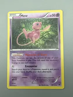 XY - Fates Collide #29/124 Mew Holo Rare Pokemon TCG Nice! Vintage - Image 2