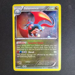 Pokemon Salamence Cosmos Holo 8/20 DRV Dragon Vault LP - Image 1