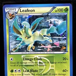 Leafeon 11/116 Cracked Ice Holo Rare Plasma Freeze Pokemon TCG - Image 3