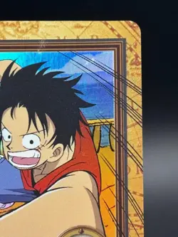 Monkey D. Luffy C112 Holo Carddass Hyper Battle Bandai Japanese One Piece MP - Image 3