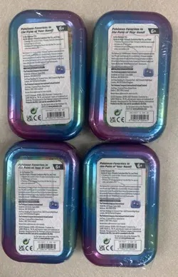 Pokemon - 4 Different Tins - Prismatic Evolution - Scarlet & Violet - Unopened - Image 2