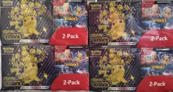 Lot of 4 Pokemon Surging Sparks Elite Trainer Box/Booster Bundle Costco 2-Pack - Image 1