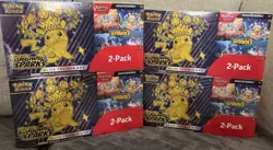 Lot of 4 Pokemon Surging Sparks Elite Trainer Box/Booster Bundle Costco 2-Pack - Image 2