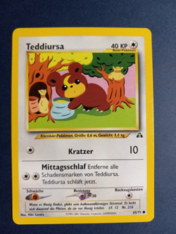 Pokemon TCG - Teddiursa - 65/75 - German - Unlimited - Neo Discovery [LP] - Image 1