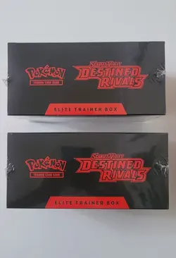 Pokemon Destined Rivals Elite Trainer Box ETB - Sealed (Lot of 2) ENGLISH - Image 3