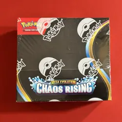 Pokemon TCG: Mega Evolution Chaos Rising Booster Box Sealed 36 Packs - B - Image 1