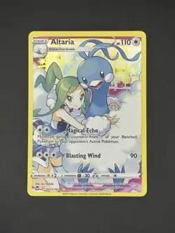 Altaria TG11/TG30 2022 Pokemon Swsh12: Silver Tempest Trainer Gallery Holo NM - Image 1