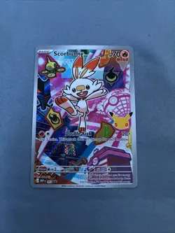 Pokemon TCG Scorbunny 053 SV Scarlet & Violet Promo 53 Holo First Partners NM - Image 2