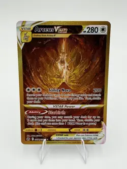 Pokemon TCG Arceus VSTAR GG70/GG70 Crown Zenith Galarian Gallery NM - Image 1