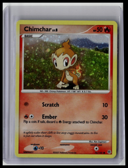 Chimchar 76/130 Cosmos Holo LP/NM Condition - Pokemon Diamond & Pearl - lp - Image 1