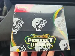 Pokemon Mega Evolution Perfect Order Booster Box Sealed - Image 1